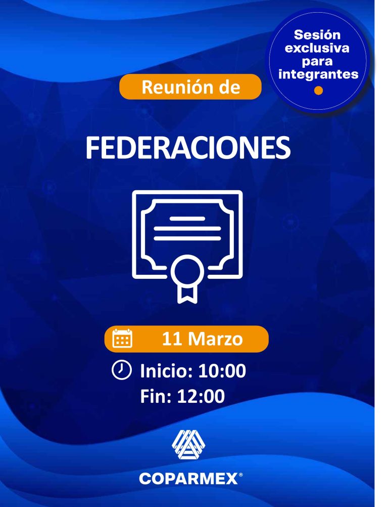 Reunión de Federaciones Mzo 2026