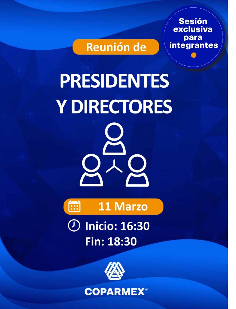 Presidentes y Directores de Centros Empresariales Mzo 2026