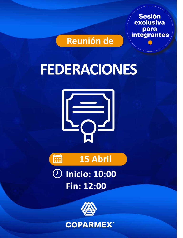 Reunión de Federaciones Abr 2026