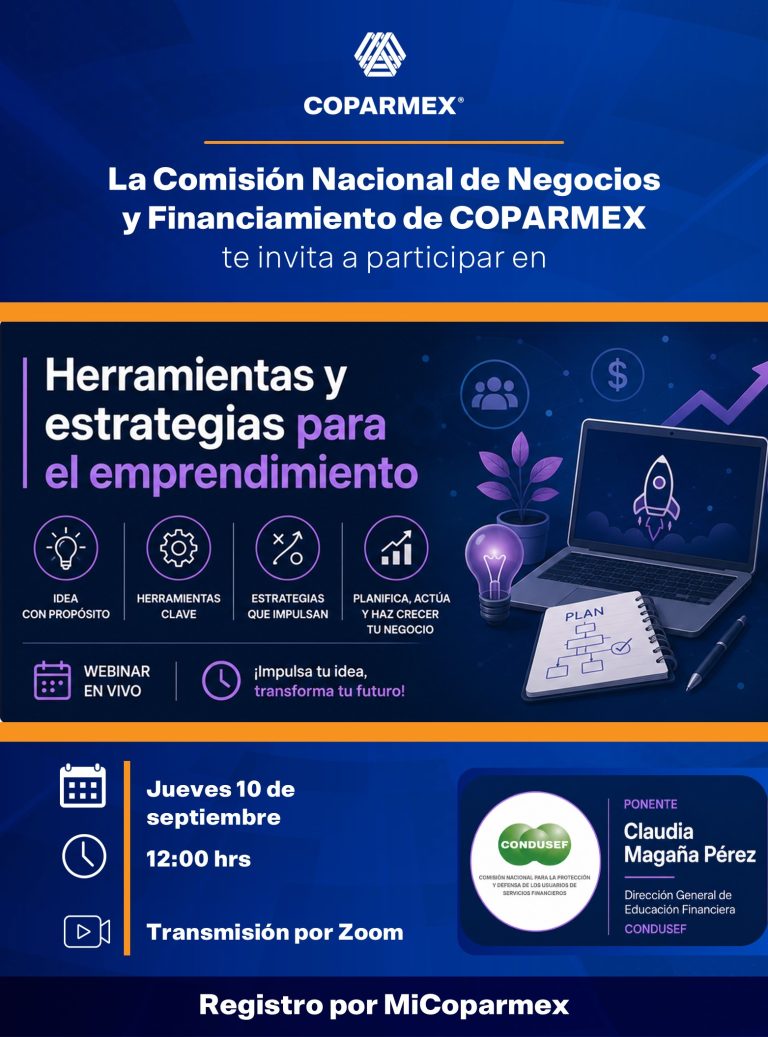 Webinar: "Herramientas y estrategias para el emprendimiento"