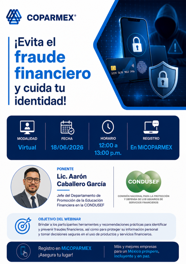 Webinar: "¡Evita el fraude financiero y cuida tu identidad!"