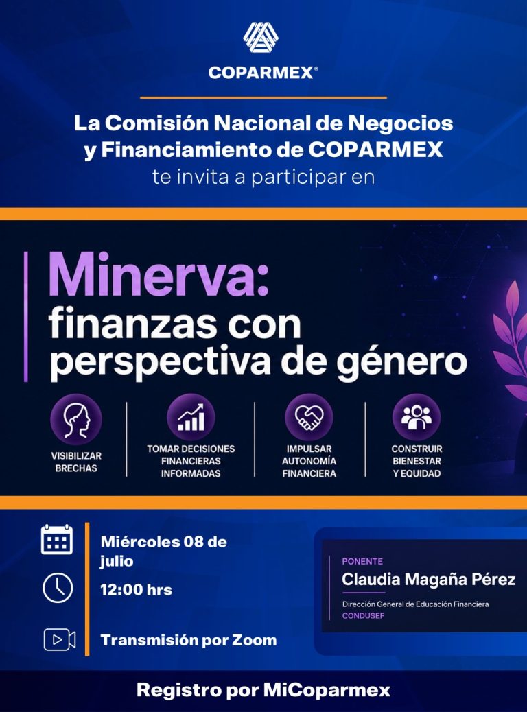 Webinar: "Minerva: finanzas con perspectiva de género"