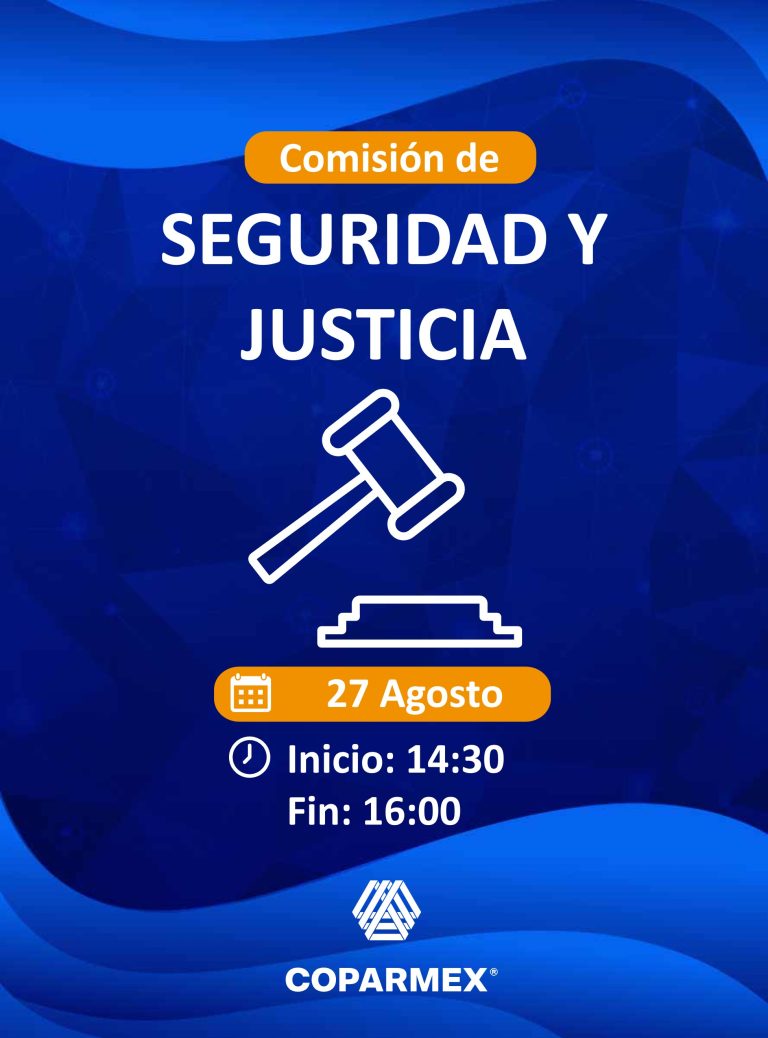 Comisión de Seguridad y Justicia Ago 2026