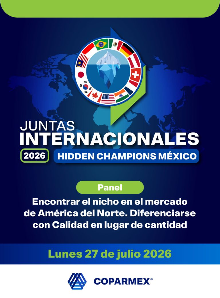 Juntas Internacionales 2026 - Panel Encontrar el nicho en el mercado de América del Norte. Diferenciarse con Calidad en lugar de cantidad