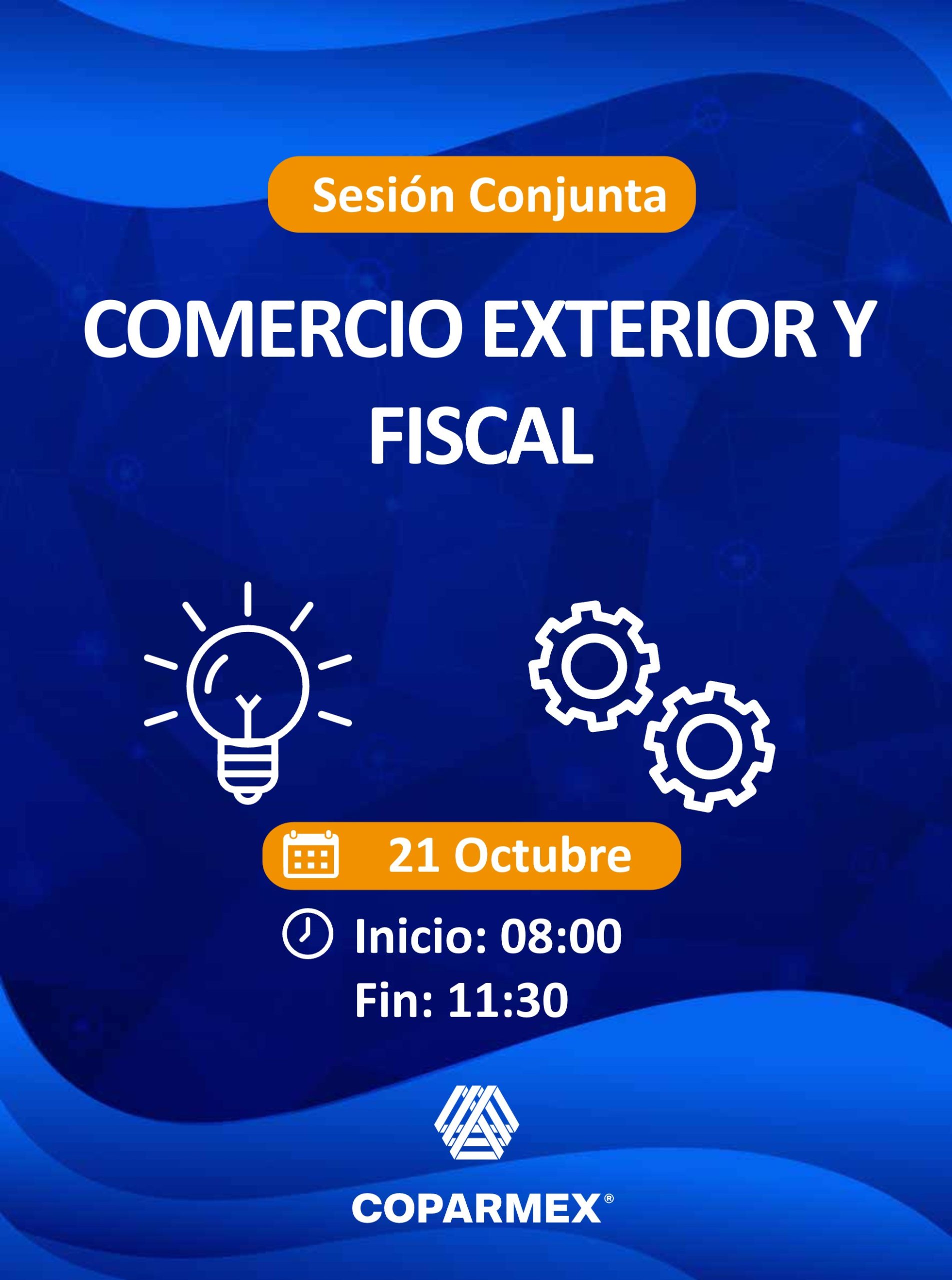 Sesión Conjunta: Fiscal y Comercio Exterior Oct 2026